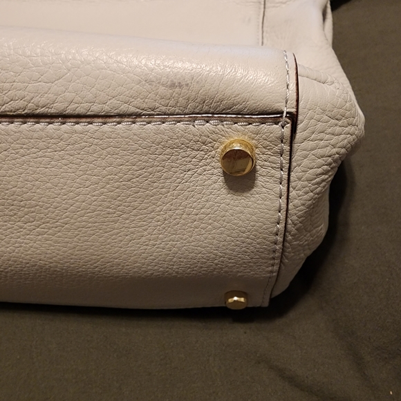 Kate Spade ATWOOD PLACE LARSON SATCHEL Light Gray - Picture 5 of 16